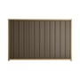 Good Neighbour® Superdek® 1500mm High Fence Panel Sheet: Banyan Brown Post/Track: Wheat