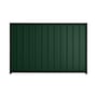 Good Neighbour® Superdek® 1500mm High Fence Panel Sheet: Caulfield Green Post/Track: Ebony