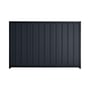 Good Neighbour® Superdek® 1500mm High Fence Panel Sheet: Dark Stone Post/Track: Gun Metal Grey