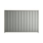 Good Neighbour® Superdek® 1500mm High Fence Panel Sheet: Gull Grey Post/Track: Birch