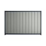 Good Neighbour® Superdek® 1500mm High Fence Panel Sheet: Gull Grey Post/Track: Mountain Blue
