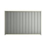Good Neighbour® Superdek® 1500mm High Fence Panel Sheet: Gull Grey Post/Track: Moss Vale Sand