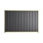 Good Neighbour® Superdek® 1500mm High Fence Panel Sheet: Granite Post/Track: Primrose