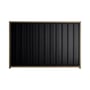 Good Neighbour® Superdek® 1500mm High Fence Panel Sheet: Gun Metal Grey Post/Track: Beige