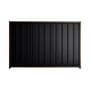 Good Neighbour® Superdek® 1500mm High Fence Panel Sheet: Gun Metal Grey Post/Track: Banyan Brown