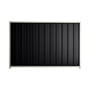 Good Neighbour® Superdek® 1500mm High Fence Panel Sheet: Gun Metal Grey Post/Track: Off White