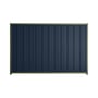 Good Neighbour® Superdek® 1500mm High Fence Panel Sheet: Mountain Blue Post/Track: Mist Green