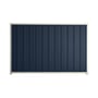 Good Neighbour® Superdek® 1500mm High Fence Panel Sheet: Mountain Blue Post/Track: Off White