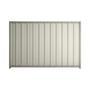 Good Neighbour® Superdek® 1500mm High Fence Panel Sheet: Off White Post/Track: Birch