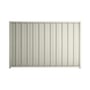 Good Neighbour® Superdek® 1500mm High Fence Panel Sheet: Off White Post/Track: Off White