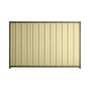 Good Neighbour® Superdek® 1500mm High Fence Panel Sheet: Primrose Post/Track: Mist Green