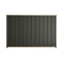Good Neighbour® Superdek® 1500mm High Fence Panel Sheet: Slate Grey Post/Track: Beige