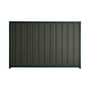 Good Neighbour® Superdek® 1500mm High Fence Panel Sheet: Slate Grey Post/Track: Caulfield Green