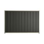 Good Neighbour® Superdek® 1500mm High Fence Panel Sheet: Slate Grey Post/Track: Moss Vale Sand