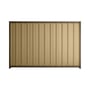 Good Neighbour® Superdek® 1500mm High Fence Panel Sheet: Wheat Post/Track: Banyan Brown