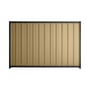 Good Neighbour® Superdek® 1500mm High Fence Panel Sheet: Wheat Post/Track: Dark Stone