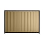 Good Neighbour® Superdek® 1500mm High Fence Panel Sheet: Wheat Post/Track: Ebony
