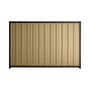 Good Neighbour® Superdek® 1500mm High Fence Panel Sheet: Wheat Post/Track: Gun Metal Grey