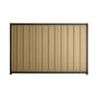 Good Neighbour® Superdek® 1500mm High Fence Panel Sheet: Wheat Post/Track: Slate Grey