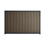 Good Neighbour® Superdek® 1800mm High Fence Panel Sheet: Banyan Brown Post/Track: Mountain Blue