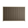 Good Neighbour® Superdek® 1800mm High Fence Panel Sheet: Banyan Brown Post/Track: Merino