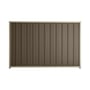 Good Neighbour® Superdek® 1800mm High Fence Panel Sheet: Banyan Brown Post/Track: Moss Vale Sand