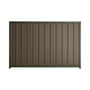 Good Neighbour® Superdek® 1800mm High Fence Panel Sheet: Banyan Brown Post/Track: Rivergum