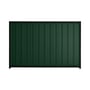 Good Neighbour® Superdek® 1800mm High Fence Panel Sheet: Caulfield Green Post/Track: Ebony