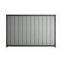 Good Neighbour® Superdek® 1800mm High Fence Panel Sheet: Gull Grey Post/Track: Dark Stone