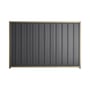 Good Neighbour® Superdek® 1800mm High Fence Panel Sheet: Granite Post/Track: Merino