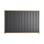 Good Neighbour® Superdek® 1800mm High Fence Panel Sheet: Granite Post/Track: Wheat