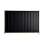 Good Neighbour® Superdek® 1800mm High Fence Panel Sheet: Gun Metal Grey Post/Track: Moss Vale Sand