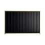 Good Neighbour® Superdek® 1800mm High Fence Panel Sheet: Gun Metal Grey Post/Track: Primrose