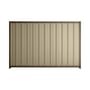 Good Neighbour® Superdek® 1800mm High Fence Panel Sheet: Merino Post/Track: Banyan Brown
