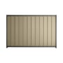 Good Neighbour® Superdek® 1800mm High Fence Panel Sheet: Merino Post/Track: Granite