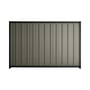 Good Neighbour® Superdek® 1800mm High Fence Panel Sheet: Marsh Post/Track: Gun Metal Grey