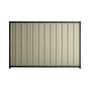 Good Neighbour® Superdek® 1800mm High Fence Panel Sheet: Moss Vale Sand Post/Track: Slate Grey