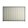 Good Neighbour® Superdek® 1800mm High Fence Panel Sheet: Off White Post/Track: Rivergum