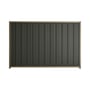 Good Neighbour® Superdek® 1800mm High Fence Panel Sheet: Slate Grey Post/Track: Beige