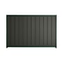 Good Neighbour® Superdek® 1800mm High Fence Panel Sheet: Slate Grey Post/Track: Caulfield Green