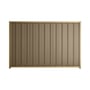 Good Neighbour® Superdek® 2100mm High Fence Panel Sheet: Beige Post/Track: Caulfield Green