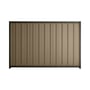 Good Neighbour® Superdek® 2100mm High Fence Panel Sheet: Beige Post/Track: Slate Grey