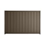 Good Neighbour® Superdek® 2100mm High Fence Panel Sheet: Banyan Brown Post/Track: Banyan Brown
