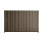 Good Neighbour® Superdek® 2100mm High Fence Panel Sheet: Banyan Brown Post/Track: Mist Green