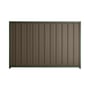 Good Neighbour® Superdek® 2100mm High Fence Panel Sheet: Banyan Brown Post/Track: Rivergum