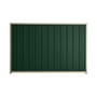 Good Neighbour® Superdek® 2100mm High Fence Panel Sheet: Caulfield Green Post/Track: Merino