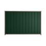 Good Neighbour® Superdek® 2100mm High Fence Panel Sheet: Caulfield Green Post/Track: Marsh