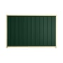 Good Neighbour® Superdek® 2100mm High Fence Panel Sheet: Caulfield Green Post/Track: Primrose