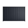 Good Neighbour® Superdek® 2100mm High Fence Panel Sheet: Dark Stone Post/Track: Dark Stone