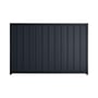 Good Neighbour® Superdek® 2100mm High Fence Panel Sheet: Dark Stone Post/Track: Gun Metal Grey